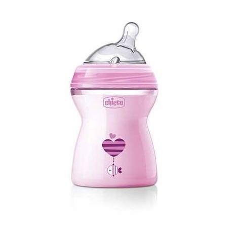 Chicco Biberon Natfeel 2m+ Girl 250 Ml