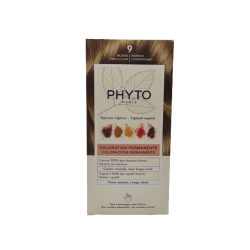 Phyto Color Kit 9 Biondo Chiarissimo 1 Latte 50 Ml + 1 Crema 50 Ml + 1 Maschera 12 Ml
