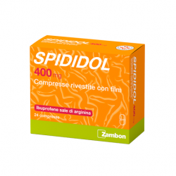 Spididol 400 mg Ibuprofene Farmaco Antidolorifico 24 Compresse Rivestite