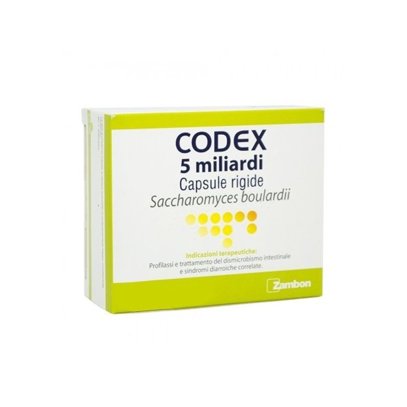 Codex 5 Miliardi Fermenti Lattici 30 Capsule Zambon