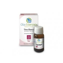 Erboristeria Magentina Timo Bianco Olio Essenziale Puro 100% Naturale 10 ml Uso Alimentare