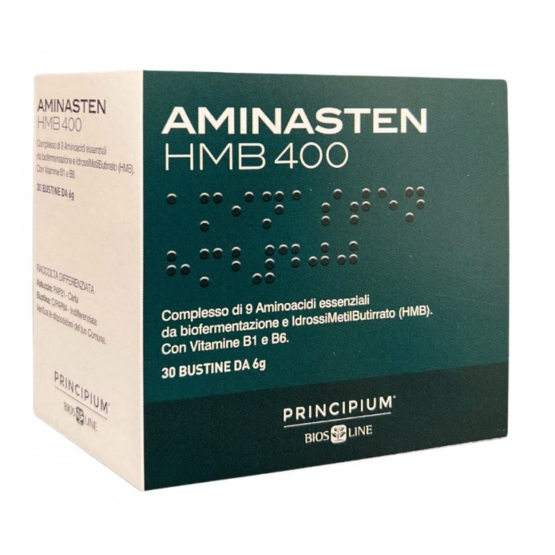 Bios Line Principium Aminasten Hmb400 Biosline 30 Bustine