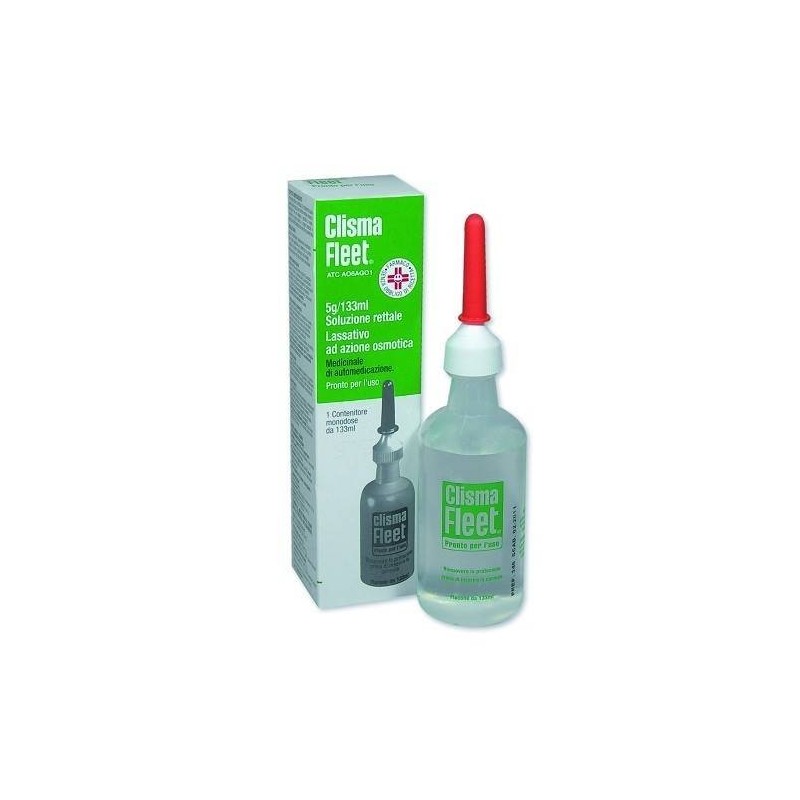 Clisma Fleet Soluzione Rettale Pronta all'Uso 133 ml Farmaco Lassativo