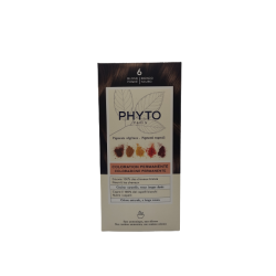 Phyto Color Kit 6 Biondo Scuro 1 Latte 50 Ml + 1 Crema 50 Ml + 1 Maschera 12 Ml