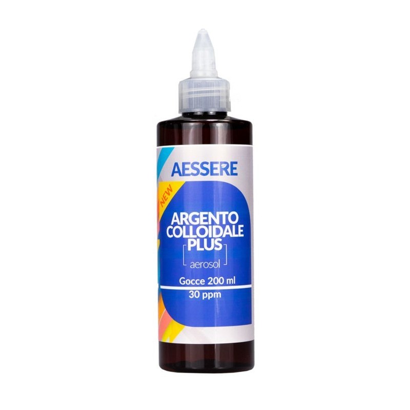 Argento Colloidale 30 ppm Plus Gocce 200 ml Aessere