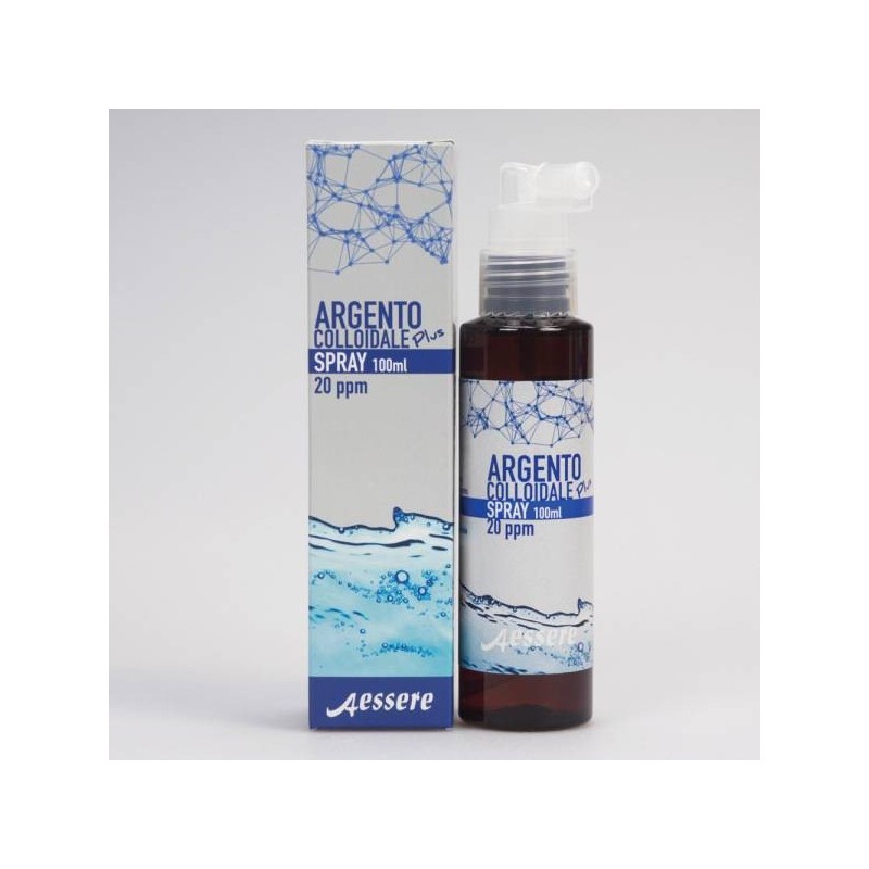 Argento Colloidale 20 ppm Plus Spray 100 ml Aessere