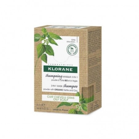 Klorane Shampoo Maschera 2in1 8 Bustine Da 3 G