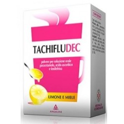 Tachifludec Gusto Limone e Miele Farmaco Antinfluenzale 16 Bustine