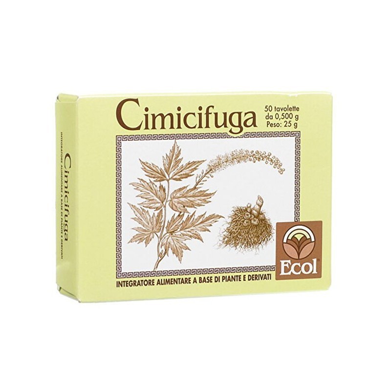 Ecol Cimicifuga 50 Tavolette 500 Mg