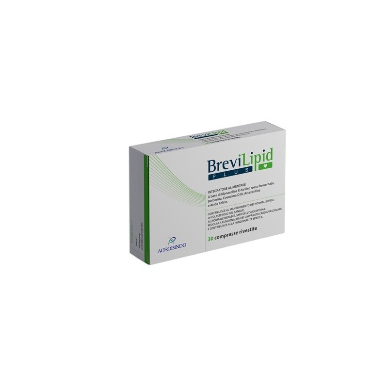 Aurobindo Pharma Italia Brevilipid Plus 30 Compresse Rivestite