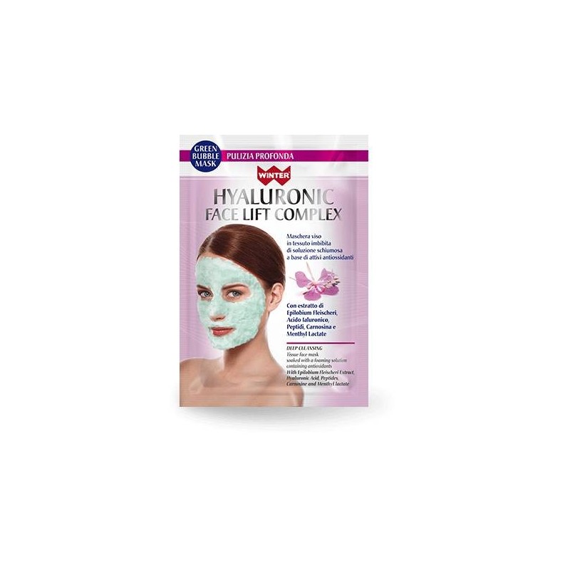 Winter Maschera Viso Pulizia Profonda Green Bubble Mask