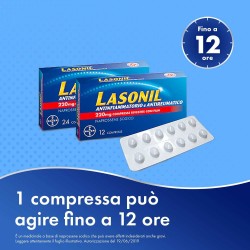 Bayer Lasonil Antinfiammatorio E Antireumatico 220 Mg Compresse Rivestite Con Film Naprossene Sodico