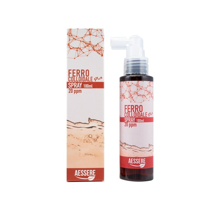 Aessere Ferro Colloidale Plus Spray Integratore di Ferro 100 ml