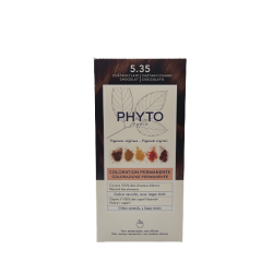Phyto Color Kit 5,35 Castano Chiaro Cioccolato 1 Latte 50 Ml + 1 Crema 50 Ml + 1 Maschera 12 Ml