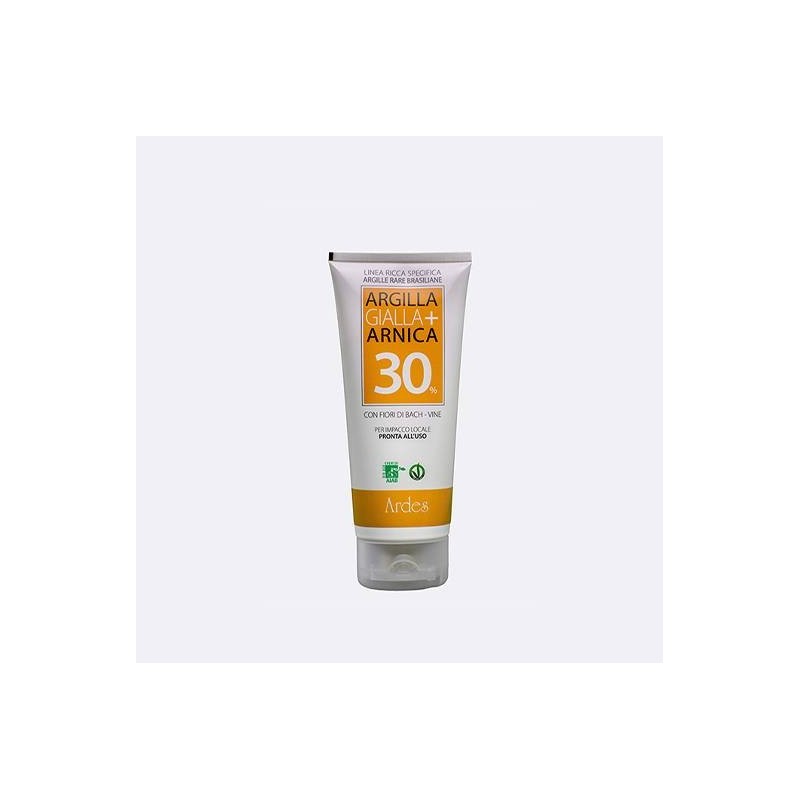 Argilla Gialla + Arnica 30 % Crema Impacco 200 ml Ardes