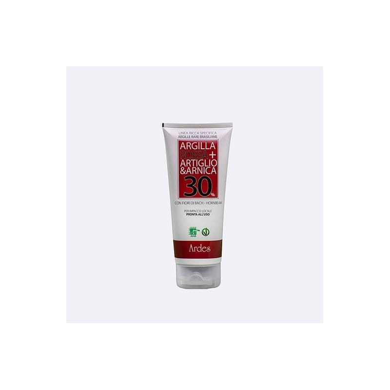 Argilla Rossa + Artiglio e Arnica 30 % Crema Impacco 200 ml Ardes