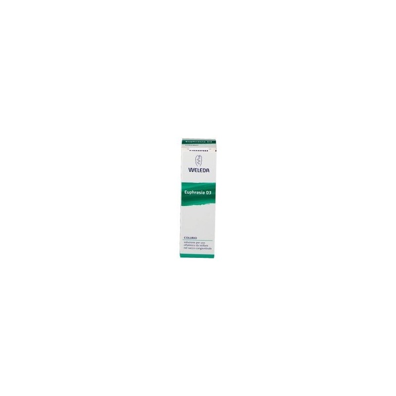 Weleda Italia Weleda Euphrasia D3 Collirio 10 Ml