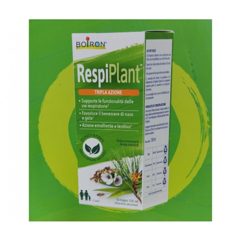 Boiron Respiplant Sciroppo 150 Ml