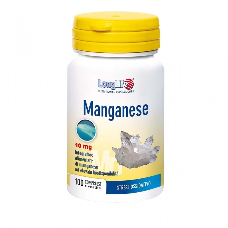 Longlife Manganese 10 Mg 100 Compresse
