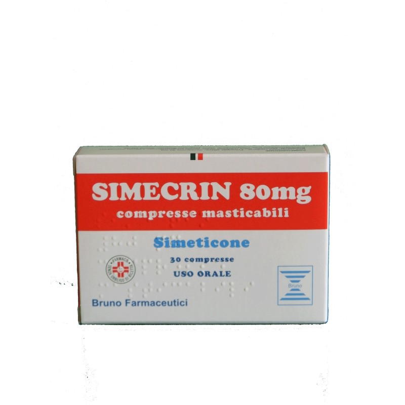 Eg Simecrin 40 Mg Compresse Masticabili Simecrin 80 Mg Compresse Masticabili Simecrin 120 Mg Compresse Masticabili Simeticone