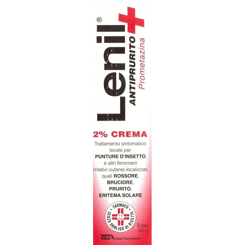 Lenil Antiprurito Prometazina 2% Crema 30 gr Zeta Farmaceutici