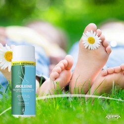 Les Laboratoires Asepta Akileine Verde Polvere Assorbente