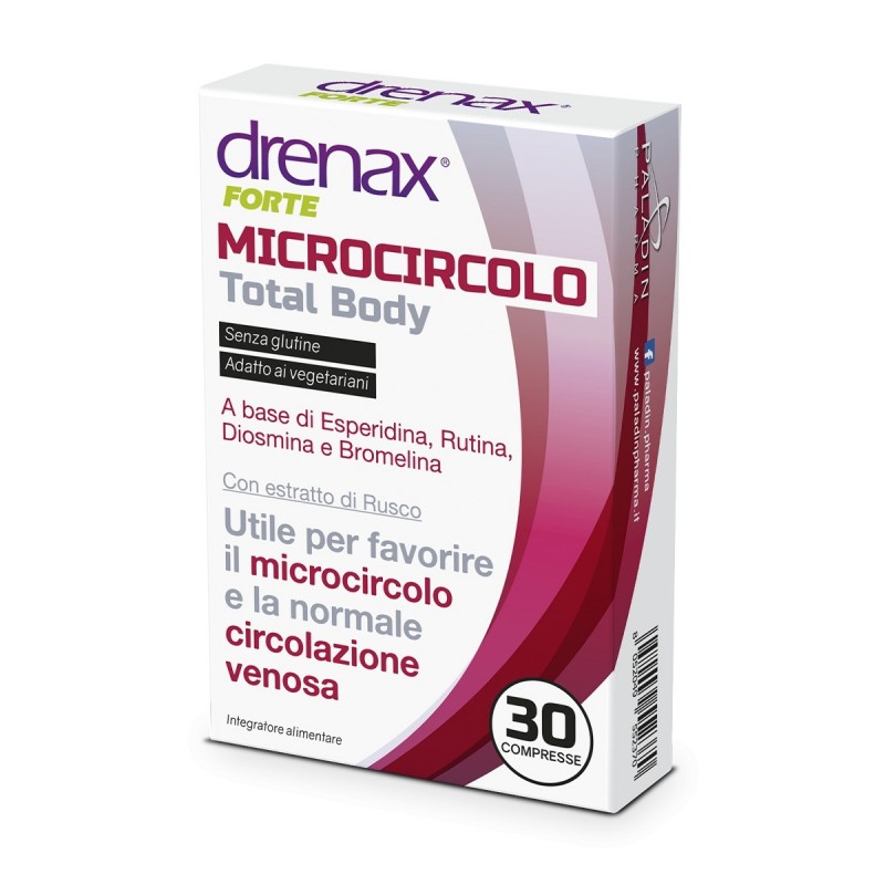 Paladin Pharma Drenax Forte Microcircolo Total Body 30 Compresse