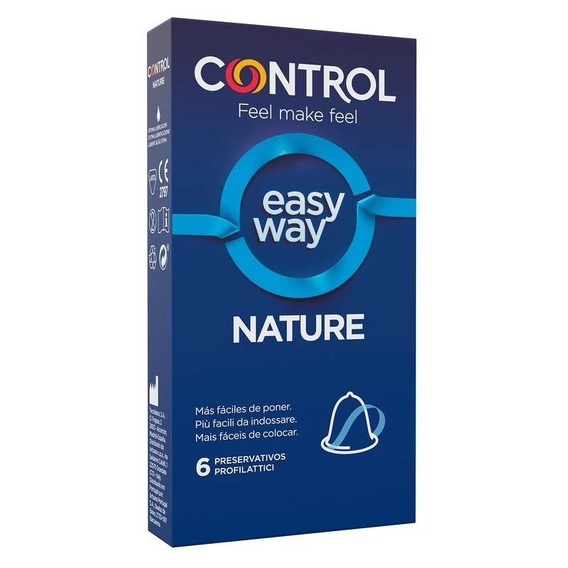 Artsana Profilattico Control Nature Easy Way 6 Pezzi