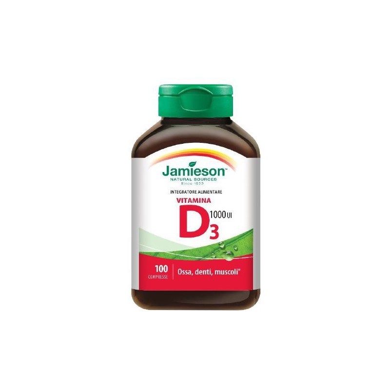 Biovita Jamieson Vitamina D3 1000 100 Compresse