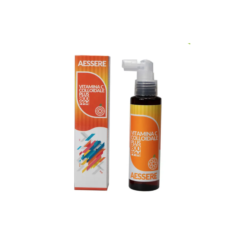 Aessere Vitamina C Colloidale Plus spray 100 ml 800 ppm