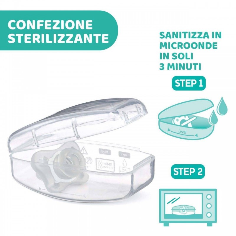 Chicco Gommottino Lumi Silicone 2-6m 2 Pezzi Ita C
