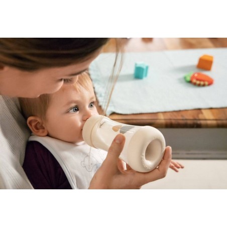 Chicco Biberon Perfect 5 Unisex 300 Ml In Silicone 3 Fori