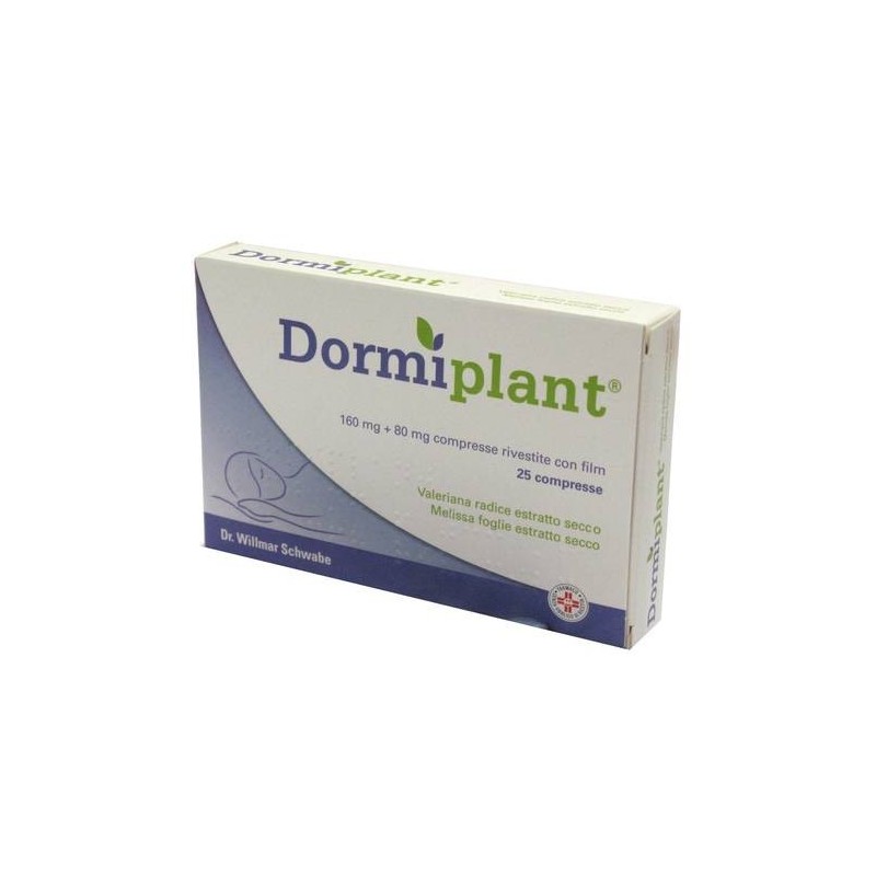 Dr. Willmar Schwabe Gmbh&co. Kg Dormiplant 160 Mg + 80 Mg Compresse Rivestite Valeriana Officinalis L.s.l. Radice Estratto Secco