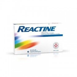 Reactine 5 mg + 120 mg Farmaco Antistaminico 6 Compresse Rilascio Prolungato