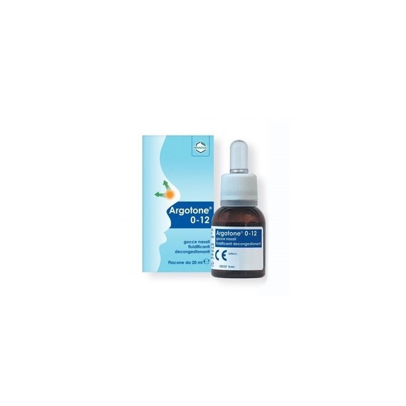 Dompe' Farmaceutici Argotone 0-12 Gocce Nasali 20 Ml