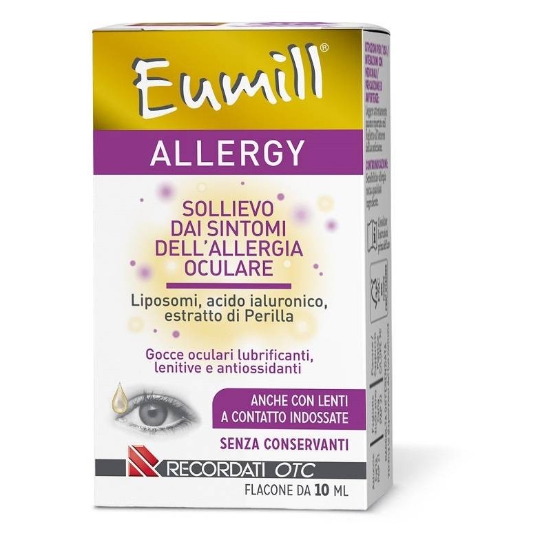 Recordati Eumill Allergy Gocce Oculari Flacone 10 Ml