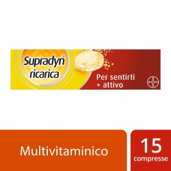 Bayer Supradyn Ricarica 15 Compresse Effervescenti
