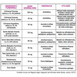 Optima Naturals Echinacea Fast 20 Compresse 800 Mg