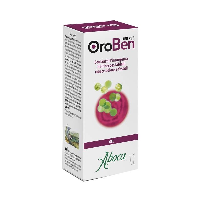 Aboca Societa' Agricola Oroben Herpes Gel 8 Ml