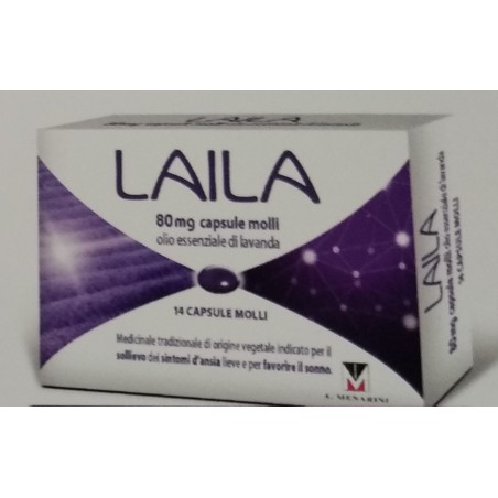 Dr. Willmar Schwabe Gmbh&co. Kg Laila, Capsule Molli Olio Essenziale Di Lavanda