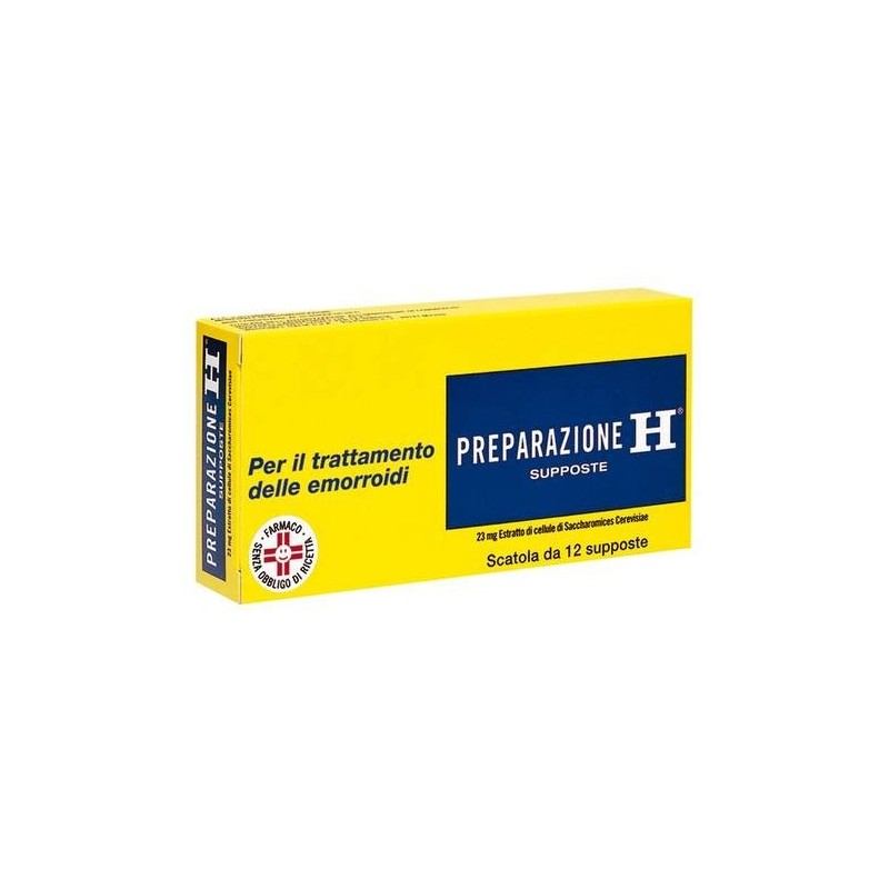 Haleon Italy Preparazione H 23 Mg Supposte Estratto Di Cellule Di Saccharomyces Cerevisiae