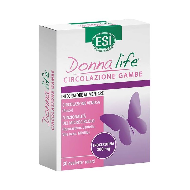 Esi Donna Life Circolazione Gambe 30 Ovalette