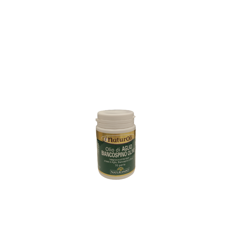 Naturando I Naturoli Olio Di Aglio Biancospino Olivo 70 Perle