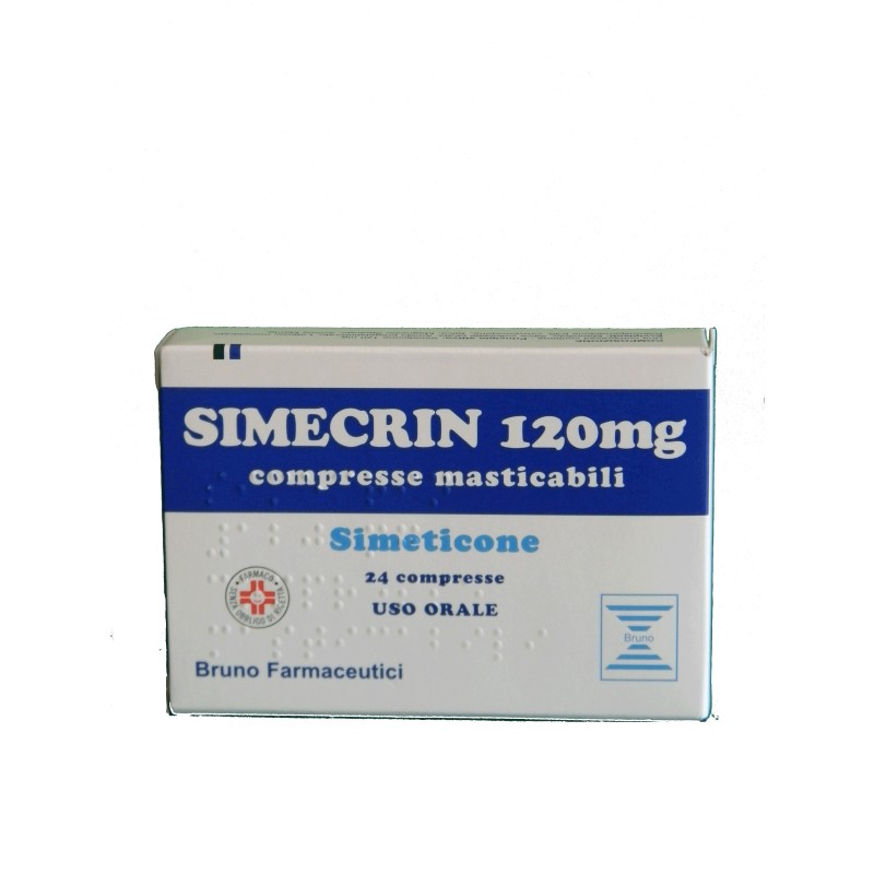 Eg Simecrin 40 Mg Compresse Masticabili Simecrin 80 Mg Compresse Masticabili Simecrin 120 Mg Compresse Masticabili Simeticone