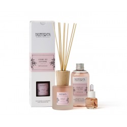 HP Italia Nasoterapia Diffusore a Bastoncini Fiori di Cotone 100 ml Fragranza Leggera di Pulito