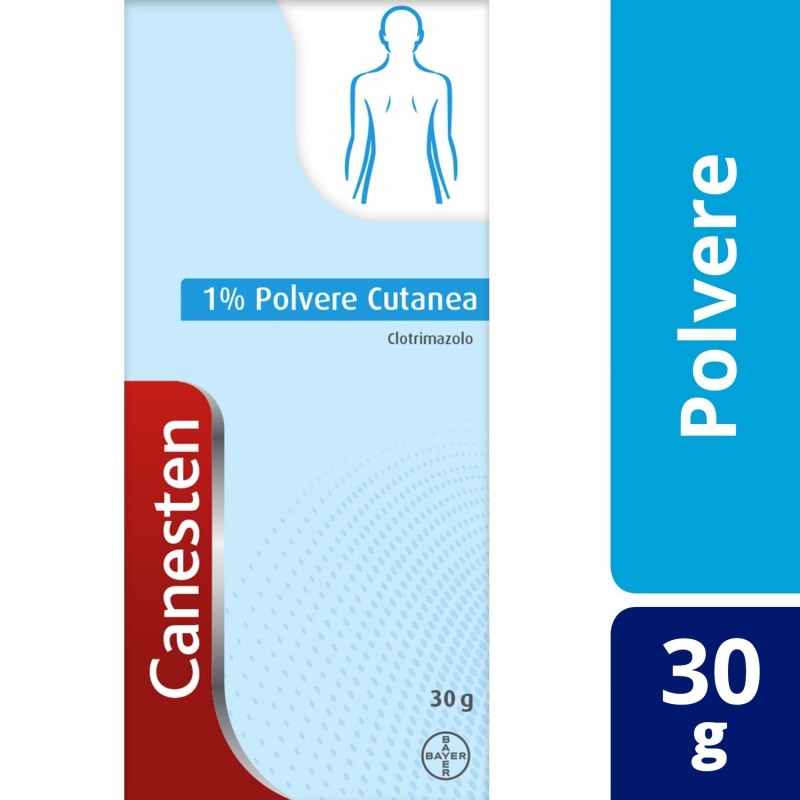 Bayer Canesten 1% Polvere Cutanea Clotrimazolo
