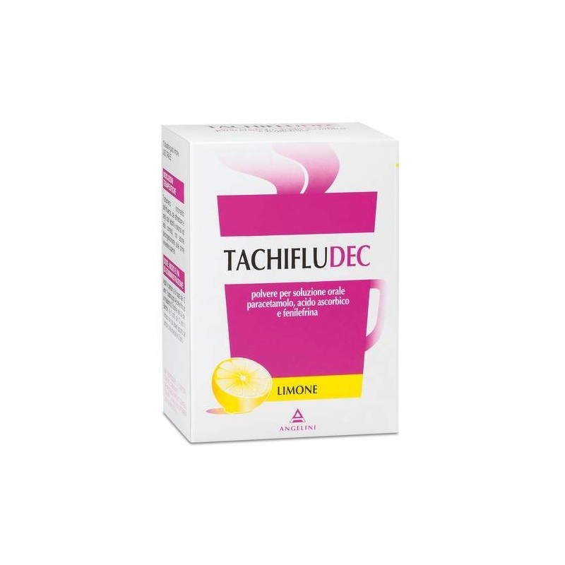 Tachifludec Gusto Limone Farmaco Antinfluenzale 10 Bustine
