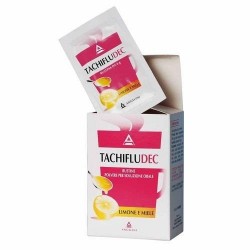 Tachifludec Limone e Miele Farmaco Antinfluenzale 10 Bustine