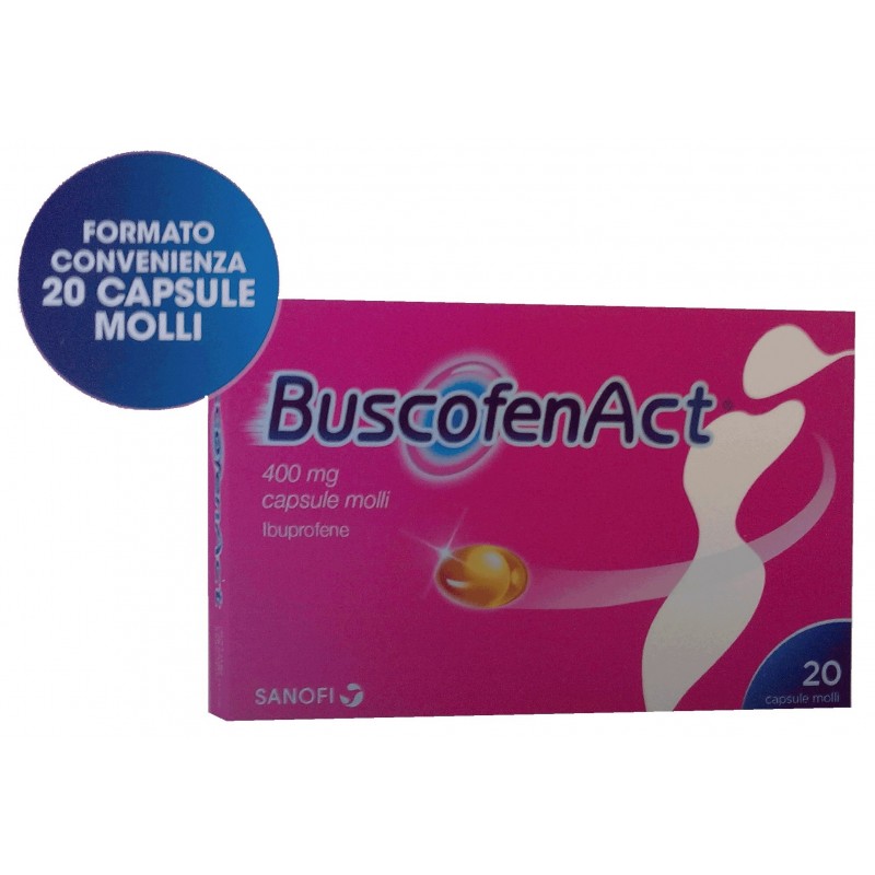 Opella Healthcare Italy Buscofenact 400 Mg Capsule Molli Ibuprofene