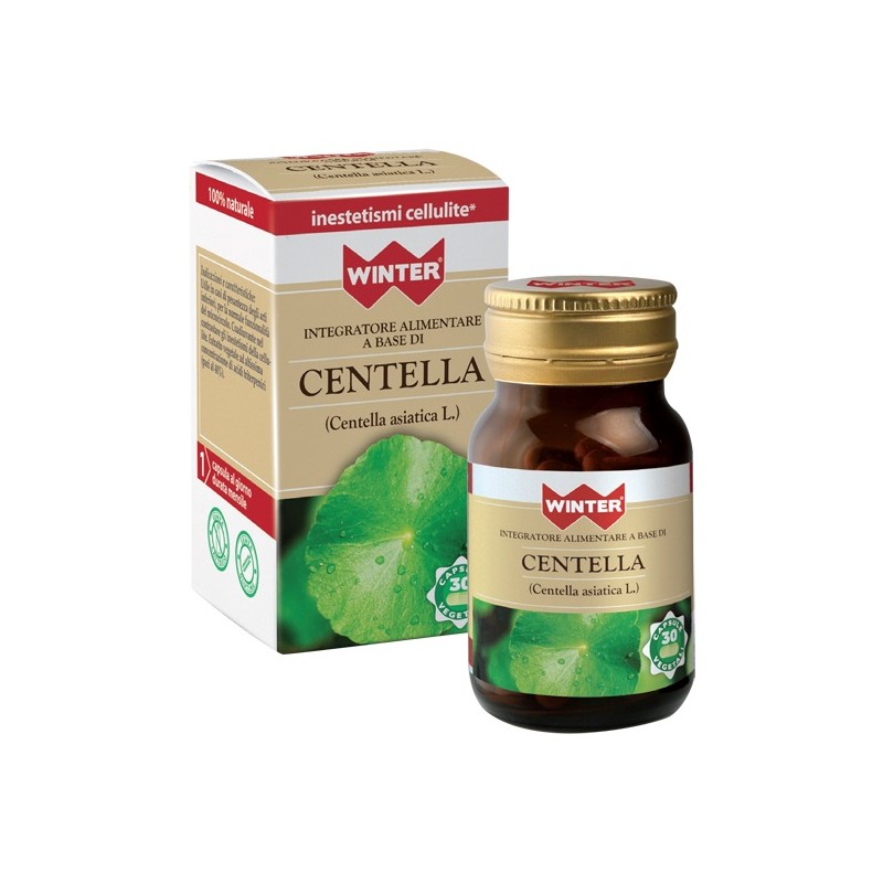 Centella Integratore per la Cellulite e il Microcircolo 30 Capsule Winter